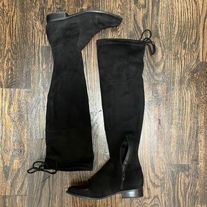 Black knee high boots size 9.5